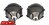 PAIR OF TRANSGOLD STANDARD ENGINE MOUNTS TO SUIT FORD LTD BA BF BARRA 220 230 5.4L V8