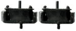 PAIR OF FRONT SOLID ENGINE MOUNTS TO SUIT MAZDA B2600 BRAVO UF UN G6 MPFI SPFI SOHC 2.6L I4