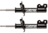 PAIR OF GABRIEL FRONT ULTRA GAS STRUTS TO SUIT MITSUBISHI MAGNA TE TF TH TJ TL TW SEDAN WAGON