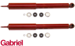 PAIR OF GABRIEL GUARDIAN REAR GAS SHOCK ABSORBERS TO SUIT TOYOTA CORONA RT142R ST141R SEDAN