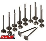 SET OF 16 STANDARD INTAKE & EXHAUST VALVES TO SUIT MITSUBISHI EXPRESS WA SJ 4G63 4G64 2.0L 2.4L I4