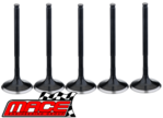 SET OF 5 MACE EXHAUST VALVES TO SUIT TOYOTA LANDCRUISER PZJ70R PZJ73R 1PZ 3.5L I5