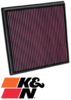 K&N REPLACEMENT AIR FILTER FOR HOLDEN CRUZE JG JH Z20S1 Z20D1 A14NET A16LET 1.4L 1.6L 2.0L I4