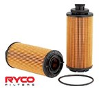 RYCO HIGH FLOW CARTRIDGE OIL FILTER TO SUIT HOLDEN LVN LKH LWH LWN TURBO DIESEL 2.5L 2.8L I4