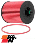 K&N HIGH FLOW CARTRIDGE OIL FILTER TO SUIT HOLDEN Z22SE Z22YH LE5 LE9 2.2L 2.4L I4