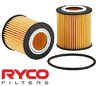 RYCO HIGH FLOW CARTRIDGE OIL FILTER TO SUIT FORD P5AT TURBO DIESEL 3.2L I5