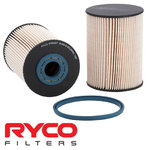 RYCO CARTRIDGE FUEL FILTERS TO SUIT FORD MONDEO MA MB MC D4204T D4204T7 TURBO DIESEL 2.0L I4