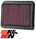 K&N REPLACEMENT AIR FILTER TO SUIT MITSUBISHI GRANDIS BA 4G69 2.4L I4