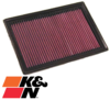 K&N REPLACEMENT AIR FILTER FOR MAZDA LFDE L3 L5 LFVE L3VDT RF R2T TURBO DIESEL 2.0 2.2L 2.3L 2.5L I4