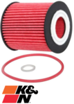 K&N HIGH FLOW CARTRIDGE OIL FILTER TO SUIT MAZDA L3 L5 PY-VPS L3-VDT TURBO 2.3L 2.5L I4