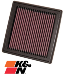 K&N REPLACEMENT AIR FILTER TO SUIT NISSAN SKYLINE V36 VQ35HR VQ37VHR 3.5L 3.7L V6