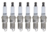 SET OF 6 AUTOLITE SPARK PLUGS TO SUIT VOLKSWAGEN GOLF MK.3 AAA 2.8L V6 FROM 07/1995