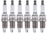 SET OF 6 AUTOLITE SPARK PLUGS TO SUIT VOLKSWAGEN GOLF MK.3 AAA 2.8L V6 FROM 07/1995