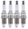 SET OF 4 AUTOLITE SPARK PLUGS TO SUIT VOLKSWAGEN PASSAT B1 B4 ZC FS 2E ADY AGG 1.5L 1.6L 2.0L I4