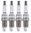 SET OF 4 AUTOLITE SPARK PLUGS TO SUIT VOLKSWAGEN JEETA 1K CAVD TURBO SUPERCHARGED 1.4L I4