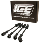 ICE 7MM RACE 1000 SERIES IGNITION LEADS TO SUIT MITSUBISHI PAJERO NA NB NC 4G54 2.6L I4