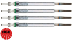 SET OF 4 NGK GLOW PLUGS TO SUIT FORD ESCAPE ZG T8MA T8MB TURBO DIESEL 2.0L I4