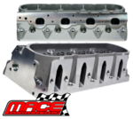 PAIR OF MACE BARE CATHEDRAL PORT 243 CASTING CYLINDER HEADS TO SUIT HSV MALOO VZ VE LS2 6.0L V8