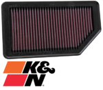 K&N REPLACEMENT AIR FILTER TO SUIT HYUNDAI ACCENT RB G4FC G4FD G4LC D4FB TURBO DIESEL 1.4L 1.6L I4