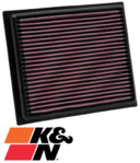K&N REPLACEMENT AIR FILTER TO SUIT LEXUS CT200H ZWA10R 2ZR-FXE 1.8L I4