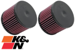 PAIR OF K&N REPLACEMENT AIR FILTERS TO SUIT AUDI A8 D4 CDRA 4.2L V8