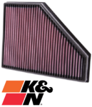 K&N REPLACEMENT AIR FILTER TO SUIT BMW 1 SERIES 118D N47D20 TURBO DIESEL 2.0L I4 CHASSIS E87 E88