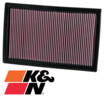 K&N REPLACEMENT AIR FILTER TO SUIT AUDI TT 8J BUB 3.2L V6