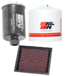 K&N FILTER SERVICE KIT TO SUIT LAND ROVER DISCOVERY 3 L319 1V 4.0L V6