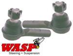 PAIR OF WASP OUTER TIE ROD ENDS TO SUIT ISUZU D-MAX TFR 4JJ1-TC TURBO DIESEL 3.0L I4