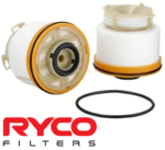 RYCO CARTRIDGE FUEL FILTER TO SUIT TOYOTA HILUX KUN16R KUN26R 1KD-FTV TURBO DIESEL 3.0L I4