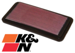 K&N REPLACEMENT AIR FILTER TO SUIT TOYOTA CALDINA ST215R 3S-FE 3S-GE 3S-GTE TURBO 2.0L I4