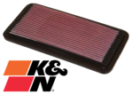 K&N REPLACEMENT AIR FILTER TO SUIT TOYOTA CELICA ST184R 5S-FE 2.2L I4 FROM 09/1991