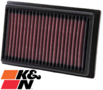 K&N REPLACEMENT AIR FILTER TO SUIT TOYOTA PRIUS NHP10R ZVW50R ZVW52R 1NZ-FXE 2ZR-FXE 1.5L 1.8L I4