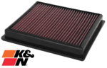 K&N REPLACEMENT AIR FILTER TO SUIT TOYOTA HIACE GDH201R-GDH322R 1GD-FTV TURBO DIESEL 2.8L I4