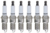 SET OF 6 AUTOLITE IRIDIUM SPARK PLUGS TO SUIT INFINITI M37 Y51 VQ37VHR 3.7L V6