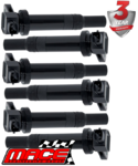SET OF 6 MACE STANDARD REPLACEMENT IGNITION COILS TO SUIT KIA MAGENTIS MG G6EA 2.7L V6 FROM 11/2006