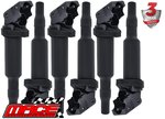 SET OF 6 MACE STANDARD REPLACEMENT IGNITION COILS TO SUIT BMW 5 SERIES 530I N52B30 3.0 I6 TO 04/2006