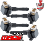 4 X MACE STANDARD REPLACEMENT IGNITION COIL TO SUIT BMW 3 SERIES 318IS M42B18 1.8L I4 TILL 09/1993