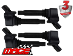 SET OF 4 MACE STANDARD REPLACEMENT IGNITION COILS TO SUIT VOLKSWAGEN POLO 6C CJZC CJZD TURBO 1.2L I4