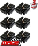 6 X STD REPLACEMENT IGNITION COIL TO SUIT MERCEDES BENZ C240 W202 W203 M112.910 M112.912 2.4L 2.6 V6