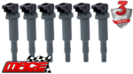 SET OF 6 MACE STANDARD REPLACEMENT IGNITION COILS FOR BMW 5 SERIES 523I N52B25A N53B30A 2.5L 3.0L I6
