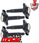 SET OF 4 MACE STANDARD REPLACEMENT IGNITION COILS TO SUIT AUDI A3 8L ARZ AJQ APP TURBO 1.8L I4
