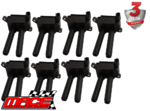 8 X STANDARD REPLACEMENT IGNITION COIL TO SUIT DODGE CHALLENGER HEMI OHV MPFI SOHC ESG 6.1L 6.4L V8