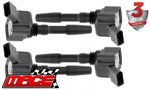 SET OF 4 MACE STANDARD REPLACEMENT IGNITION COILS TO SUIT AUDI A4 B8 CJEB TURBO 1.8L I4