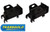 PAIR OF TRANSGOLD STANDARD FRONT ENGINE MOUNTS TO SUIT HOLDEN 253 304 308 STROKER 4.2L 5.0L 5.7L V8