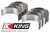 KING STANDARD MAIN END BEARING SET TO SUIT FORD FAIRMONT EA EB ED EF EL TBI MPFI SOHC 3.9L 4.0L I6