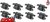 SET OF 8 STANDARD REPLACEMENT IGNITION COILS TO SUIT HOLDEN CREWMAN VZ L76 L98 6.0L V8