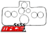 MACE PLENUM CHAMBER GASKETS TO SUIT HOLDEN COMMODORE VS VT.I ECOTEC L36 3.8L V6