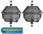 PAIR OF TRANSGOLD STANDARD ENGINE MOUNTS TO SUIT FORD FALCON BA BF BARRA 240T 245T TURBO 4.0L I6