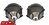 PAIR OF TRANSGOLD STANDARD ENGINE MOUNTS TO SUIT FORD FALCON BA BF BARRA BOSS 220 230 260 5.4L V8